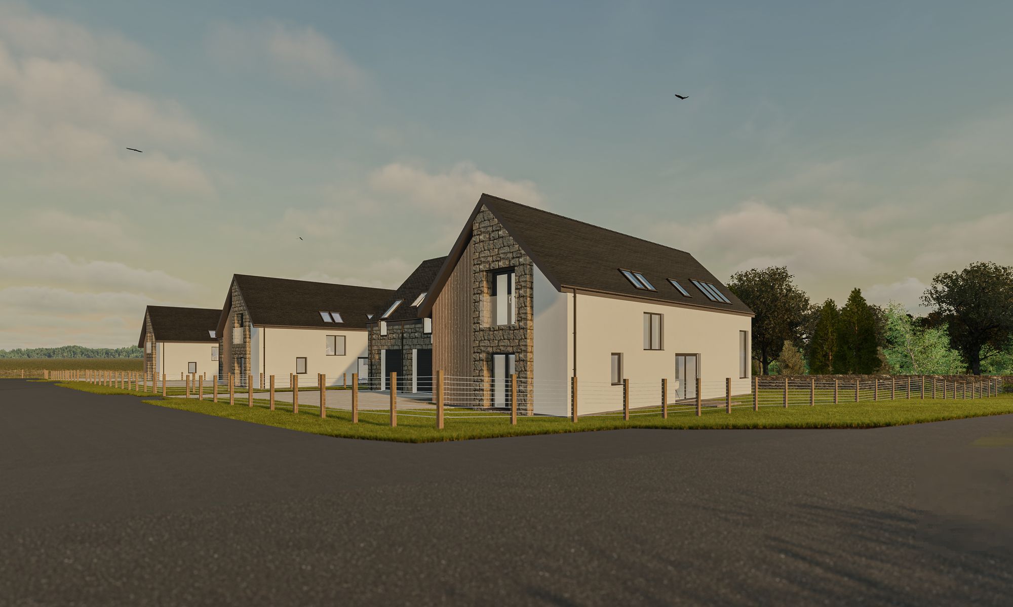 Plot 1 Balfour Braes Exterior